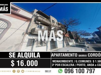 Apartamento alquiler centro montevideo imas.uy ma
