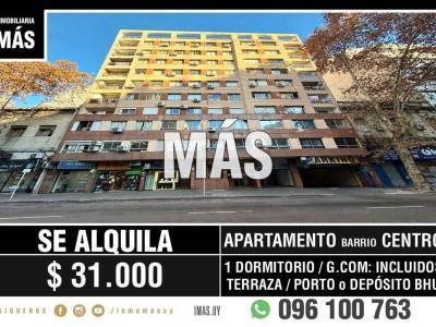 Apartamento alquiler centro montevideo imas.uy p *
