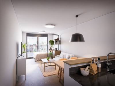 Venta apartamento mono balc&oacute;n pocitos pozo